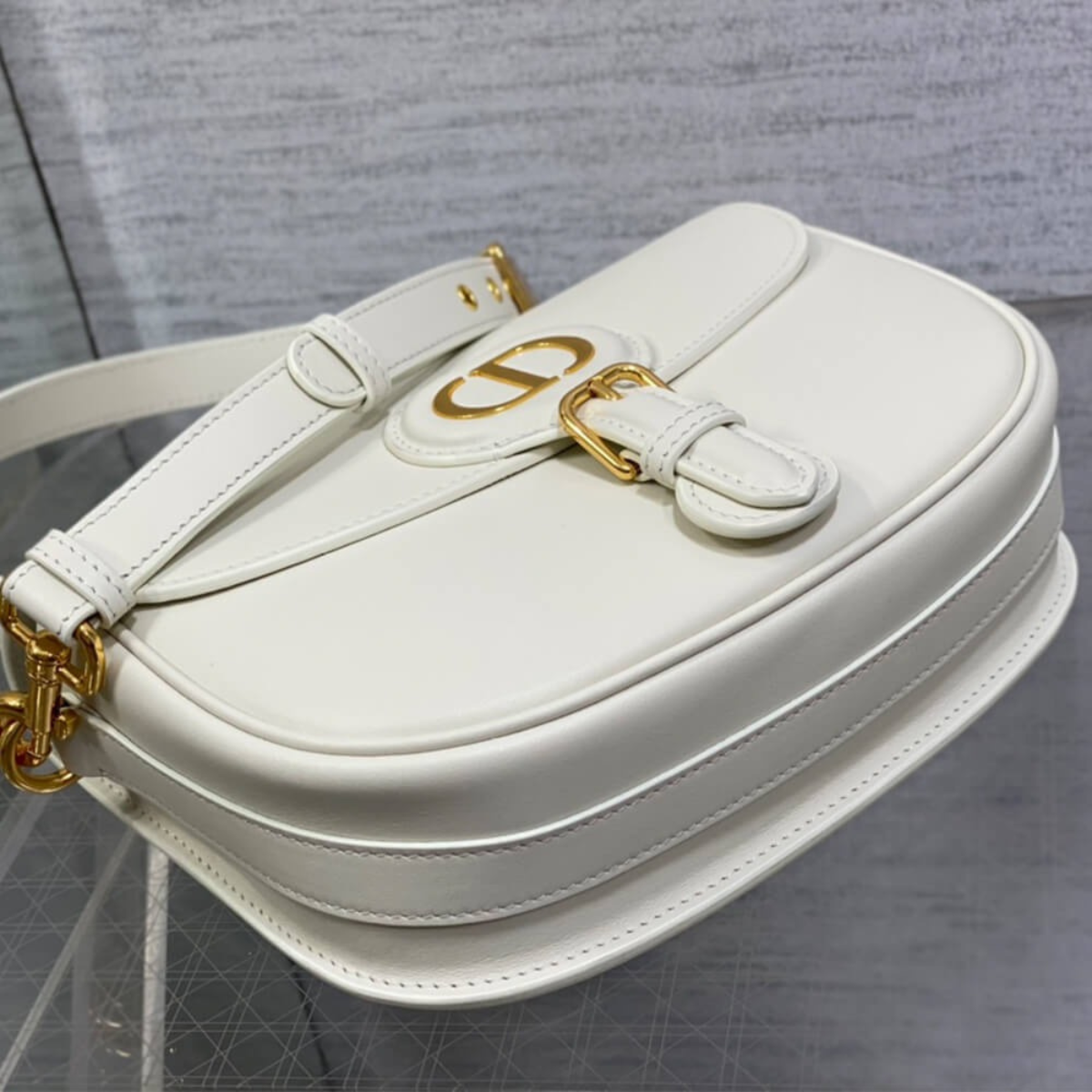 DIOR BOBBY CROSSBODY & 30 MONTAIGNE WEDGE SLIDES SET
